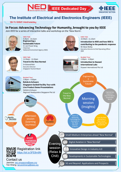 Flyer - IEEE Dedicated Day @ NED2021